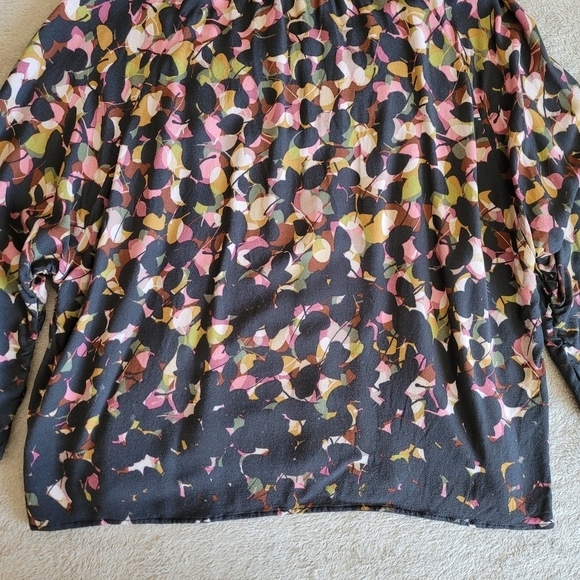 Lovestitch loose fitting rayon blouse size S/M - Picture 9 of 13